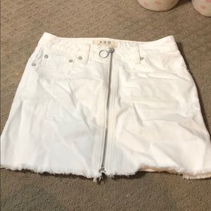 Retro style Jean mini skirt